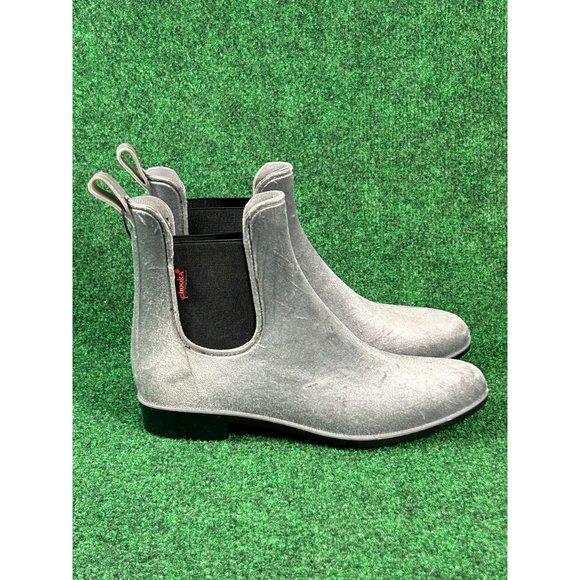 Chooka Waterproof Fashion Velvet Chelsea Booties Boots Womens Size 8 1122591B‎ - Picture 2 of 11